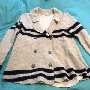 Free People Striped Wools Sweater
